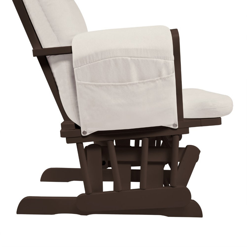 Winston Porter Parkhur Rocking Chair Nursery Glider with Ottoman